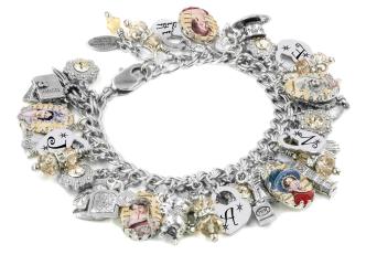 Jane Austen Personalised Charm Bracelet